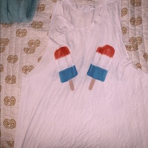 PINK popsicle tank top